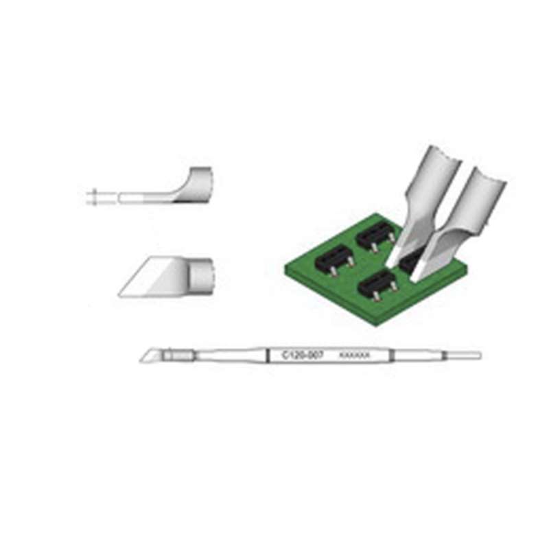 Series C120 Blade Soldering Cartridge, 3.5mm Right Side
